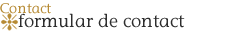 Formular de contact