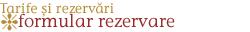 Rezervari - Formular rezervare